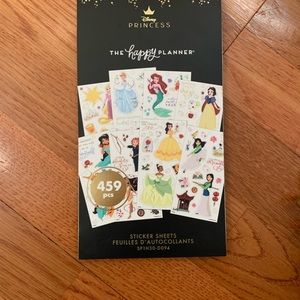 Happy planner Disney princess sticker book
